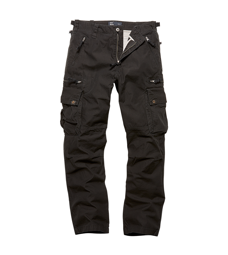 Vintage Industries Rico Hose schwarz, schwarz