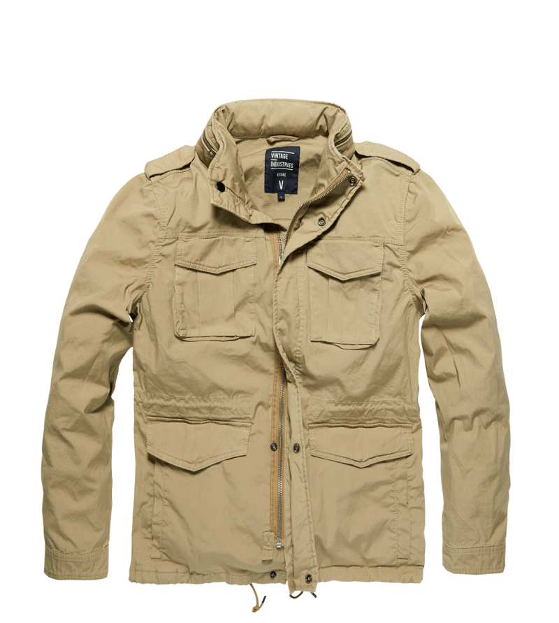 Vintage Industries 
Beyden jacket sand, beige