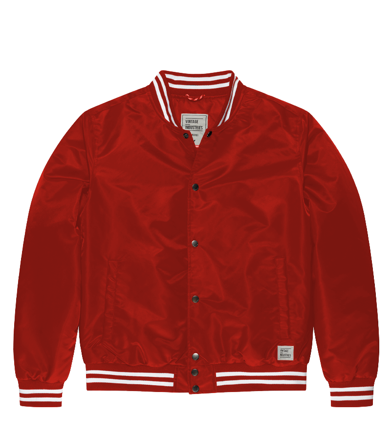 Vintage Industries
Chapman jacket bright red, rood