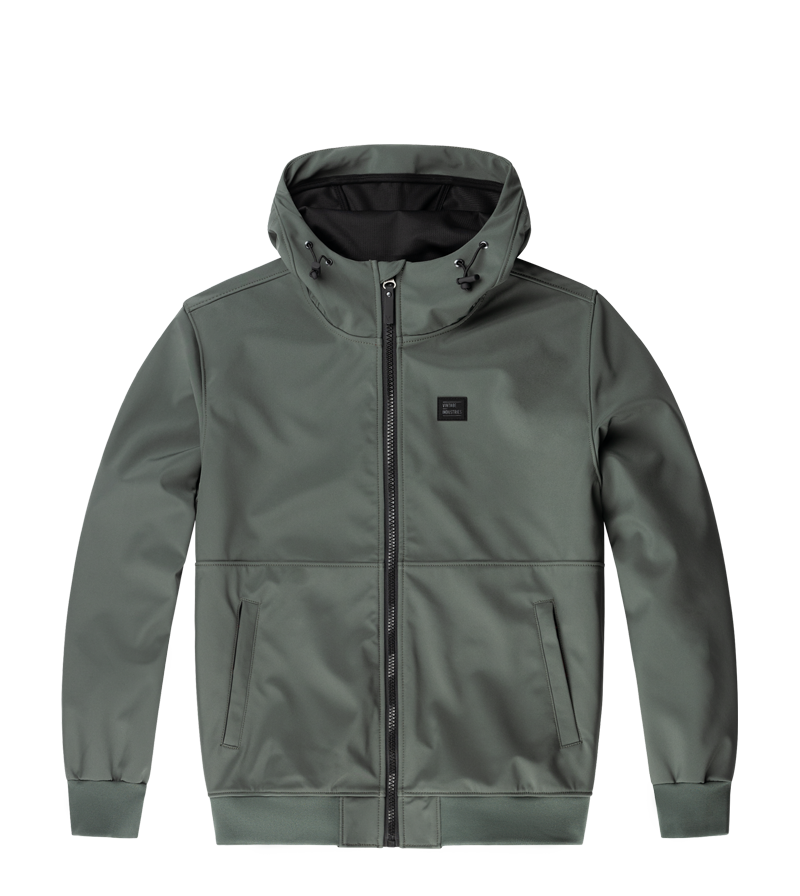 Vintage Industries
Riggs softshell jacket graphite, grijs