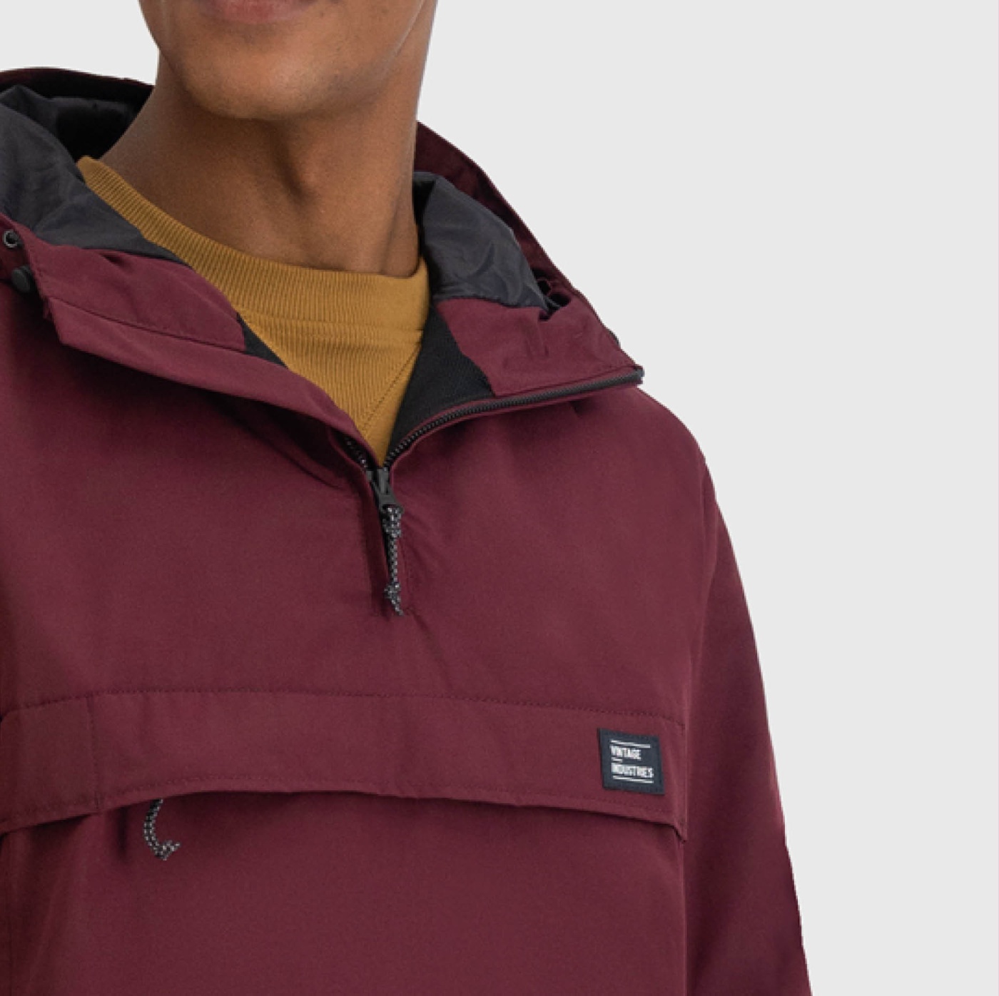 Vintage Industries Shooter Anorak – lichte en waterafstotende anorak met praktische zakken