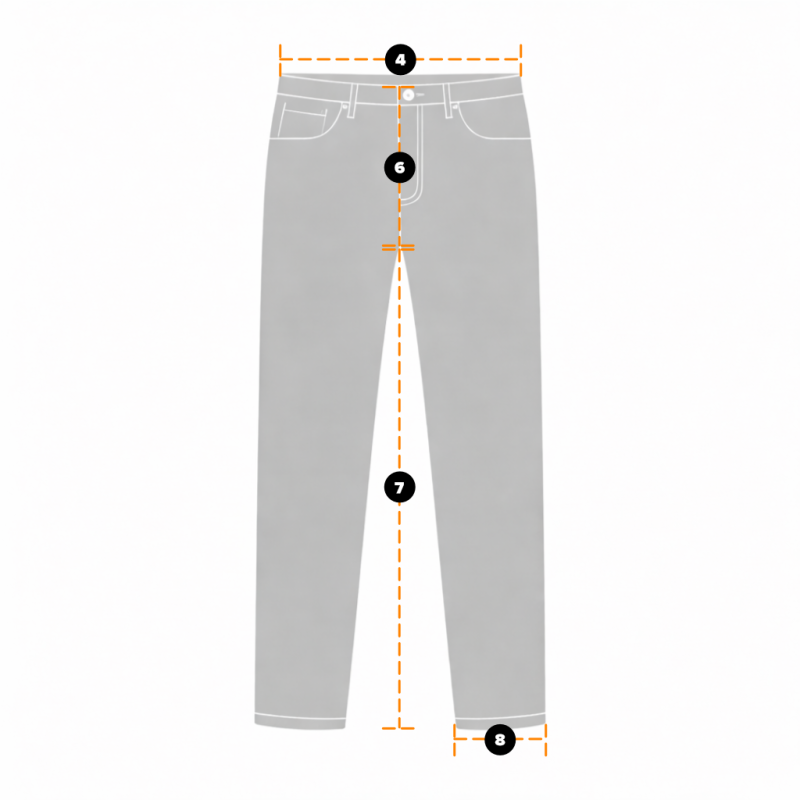 Sizeguide pants